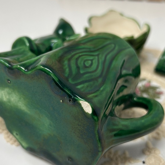 Treasure Craft Green Pixie Elf Tree Stump Cigarette holder with Ash Tray - Picture 11 of 14